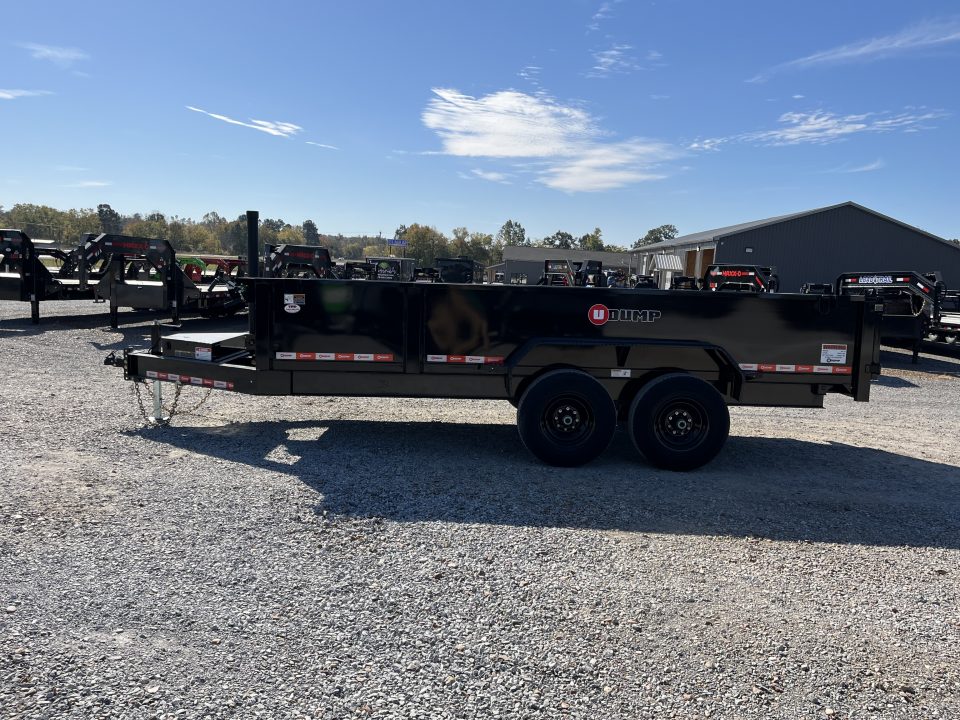 New 2027 U-Dump 83"x16' 14K Telescopic Dump Trailer