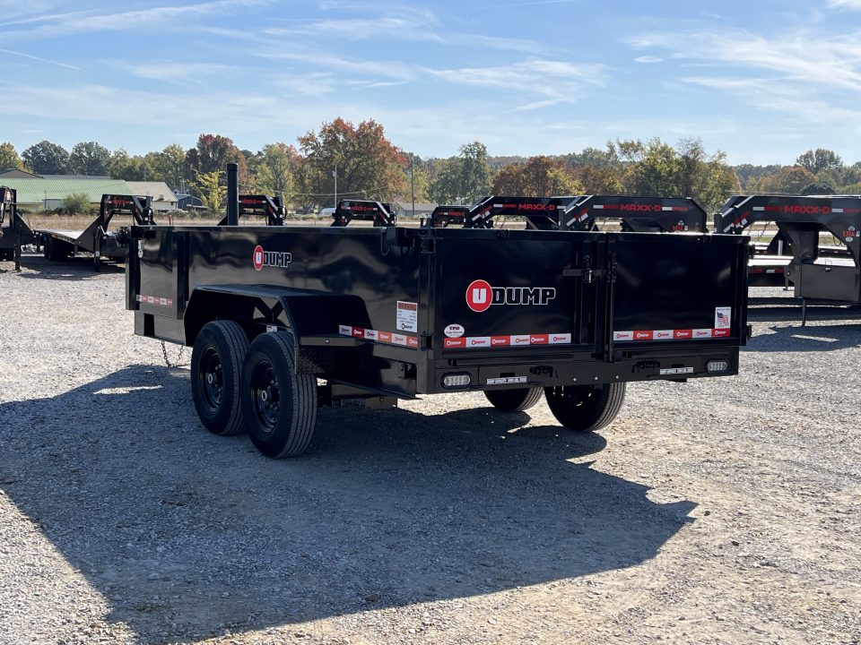 New 2027 U-Dump 83"x16' 14K Telescopic Dump Trailer