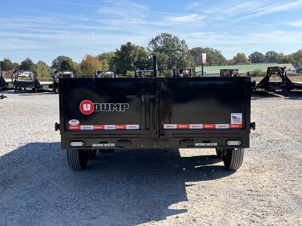New 2027 U-Dump 83"x16' 14K Telescopic Dump Trailer