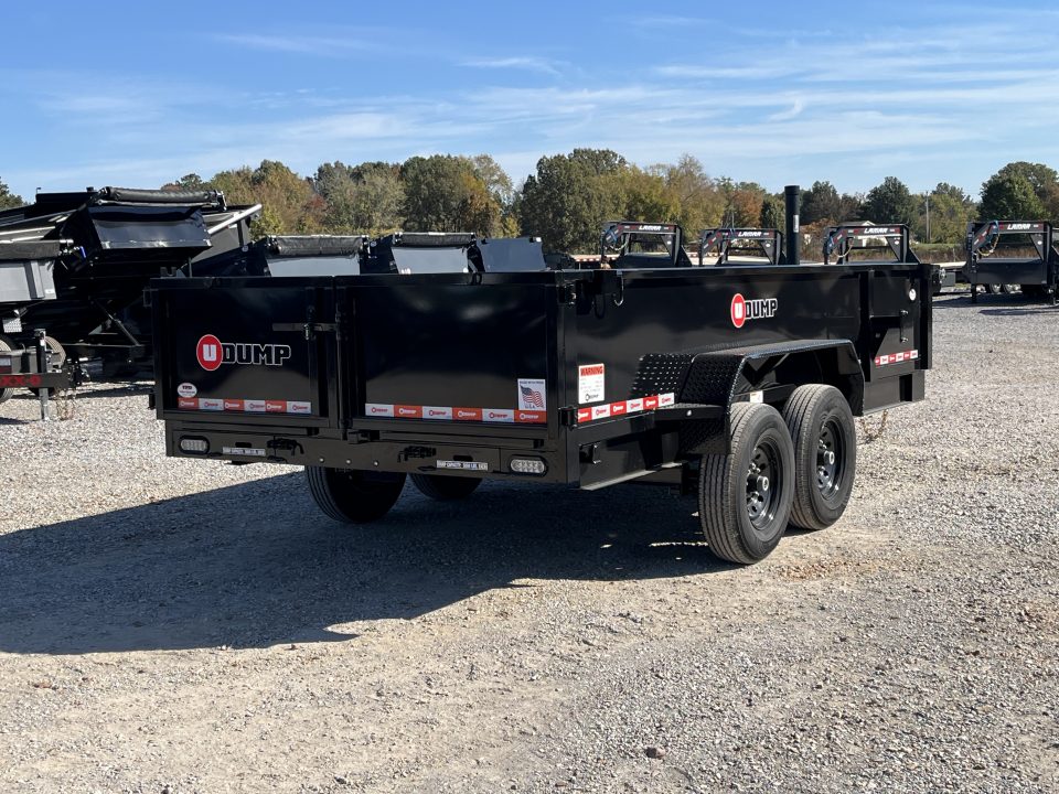 New 2027 U-Dump 83"x16' 14K Telescopic Dump Trailer