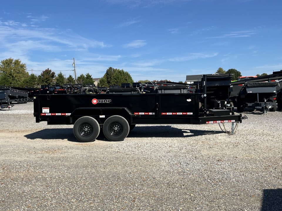 New 2027 U-Dump 83"x16' 14K Telescopic Dump Trailer
