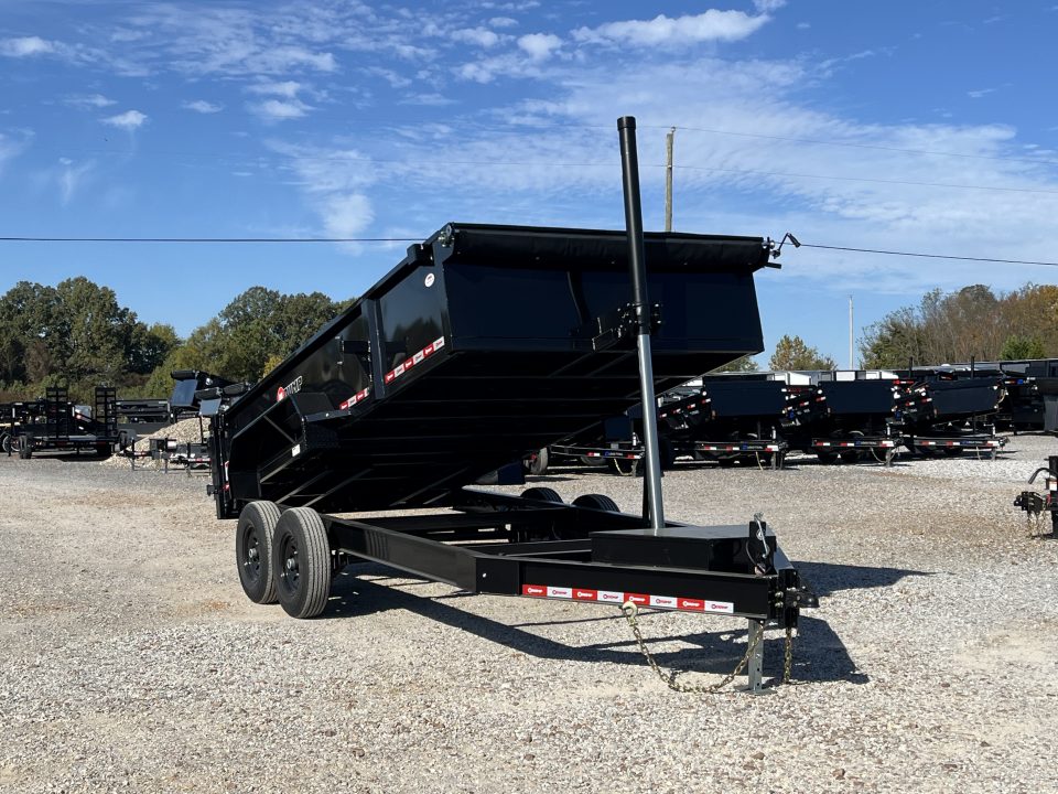New 2027 U-Dump 83"x16' 14K Telescopic Dump Trailer