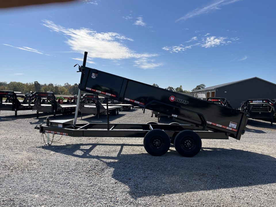 New 2027 U-Dump 83"x16' 14K Telescopic Dump Trailer