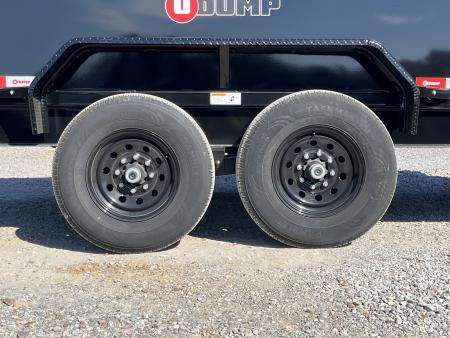 New 2027 U-Dump 83"x16' 14K Telescopic Dump Trailer