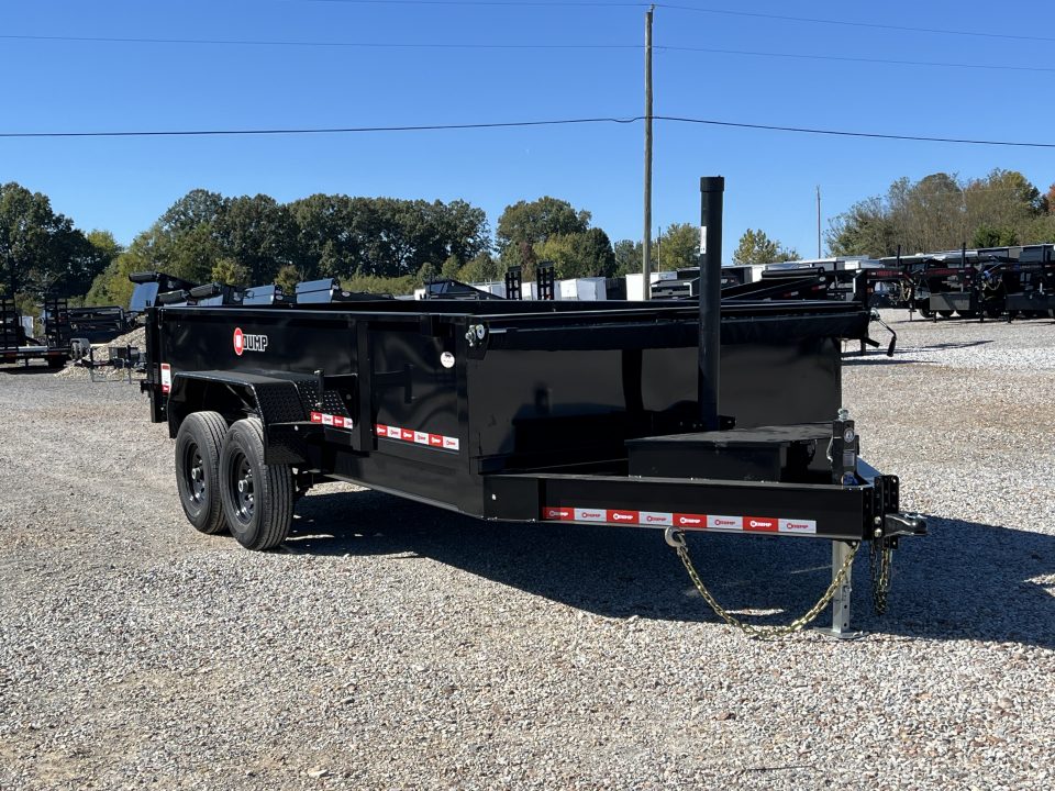 New 2027 U-Dump 83"x16' 14K Telescopic Dump Trailer