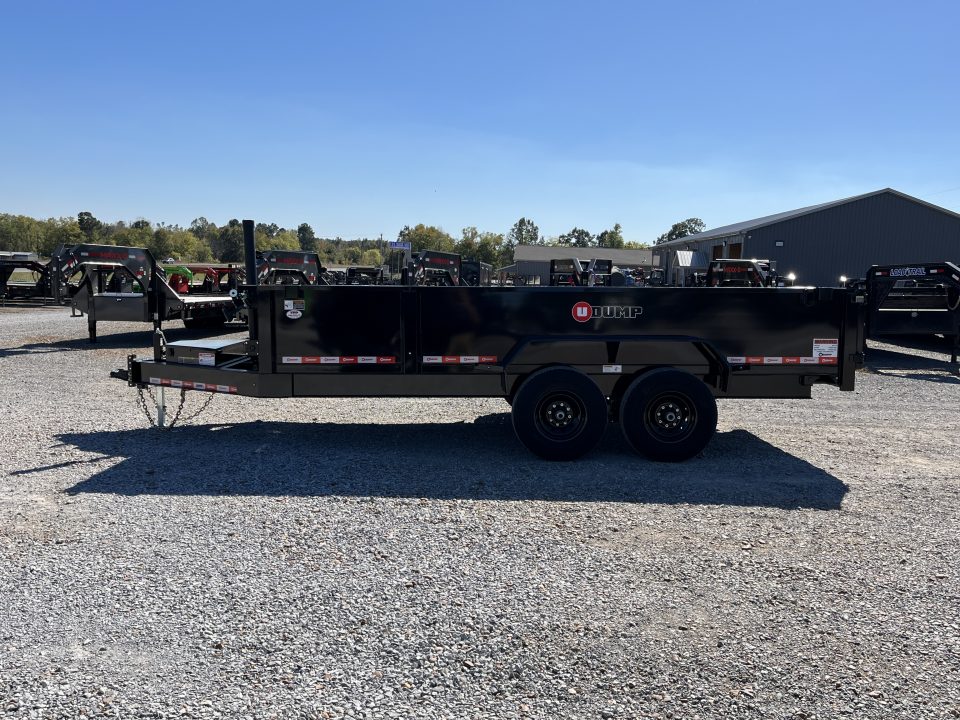 New 2027 U-Dump 83"x16' 14K Telescopic Dump Trailer