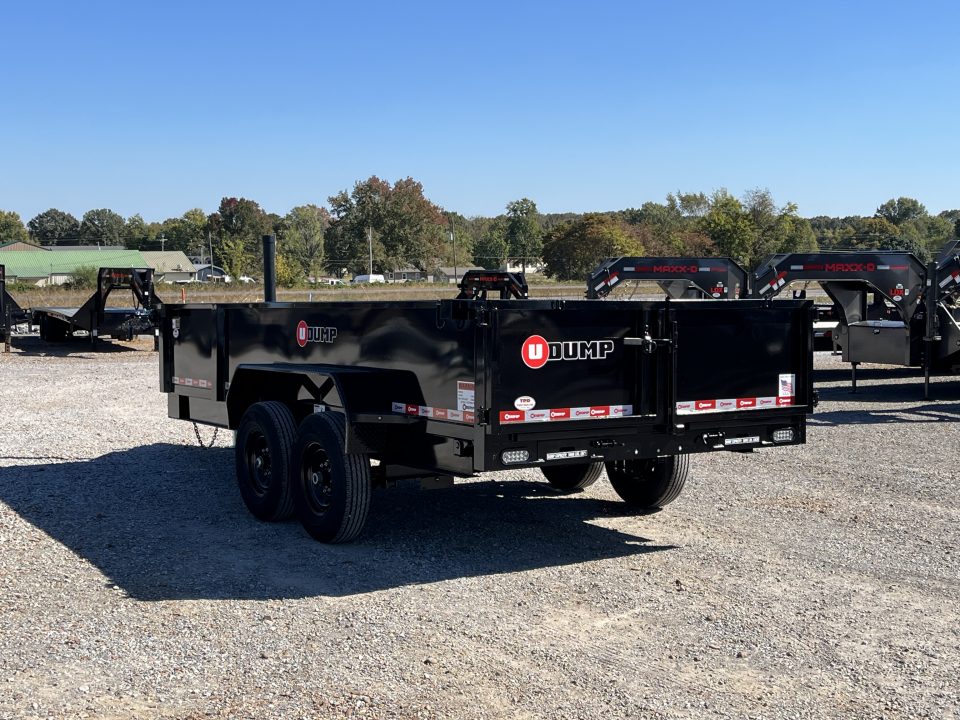 New 2027 U-Dump 83"x16' 14K Telescopic Dump Trailer