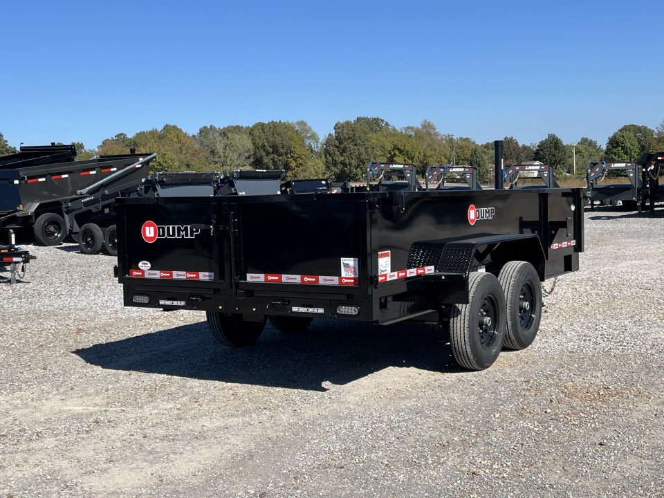 New 2027 U-Dump 83"x16' 14K Telescopic Dump Trailer