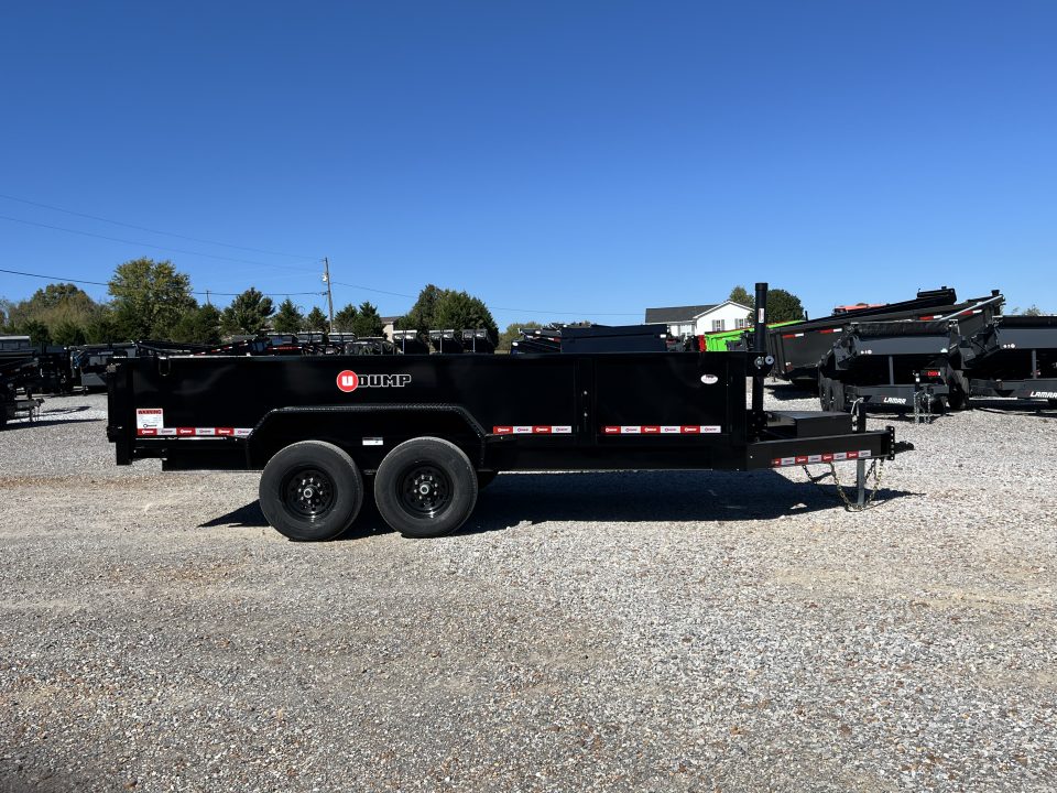 New 2027 U-Dump 83"x16' 14K Telescopic Dump Trailer