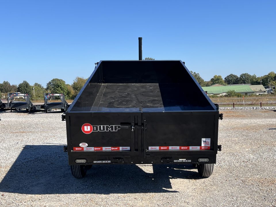 New 2027 U-Dump 83"x16' 14K Telescopic Dump Trailer