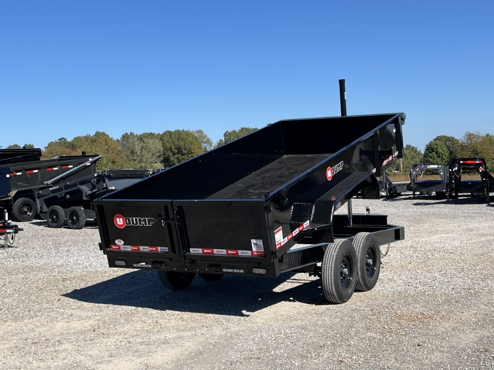 New 2027 U-Dump 83"x16' 14K Telescopic Dump Trailer