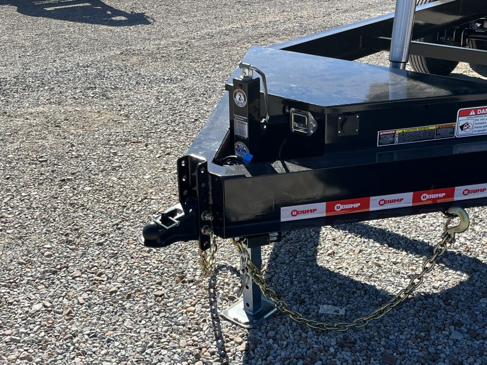 New 2027 U-Dump 83"x16' 14K Telescopic Dump Trailer