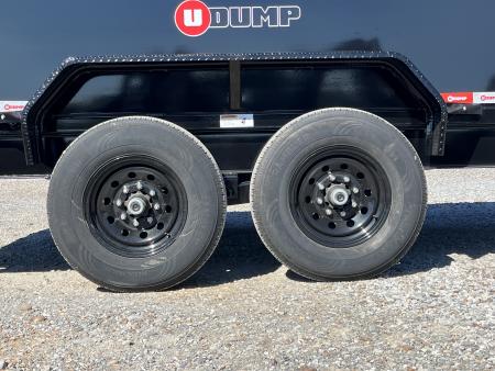 New 2027 U-Dump 83"x16' 14K Telescopic Dump Trailer