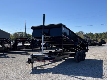 New 2027 U-Dump 83"x16' 14K Telescopic Dump Trailer