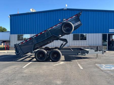 New 2026 Iron Panther Dump Trailer 7'x14'x'2' 14,000 LBS GVWR