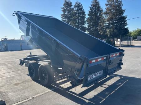 New 2026 Iron Panther Dump Trailer 7'x14'x'2' 14,000 LBS GVWR