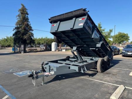 New 2026 Iron Panther Dump Trailer 7'x14'x'2' 14,000 LBS GVWR