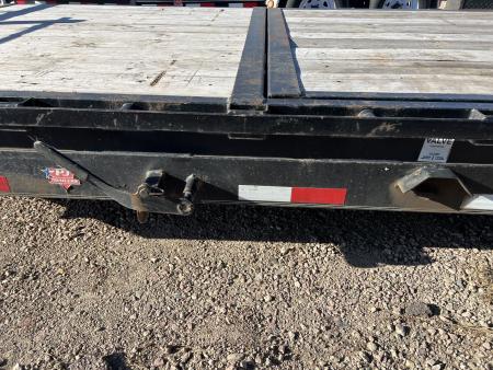 Used 2019 PJ Trailers 22' T6 Tiltbed Equipment Tilt Trailer