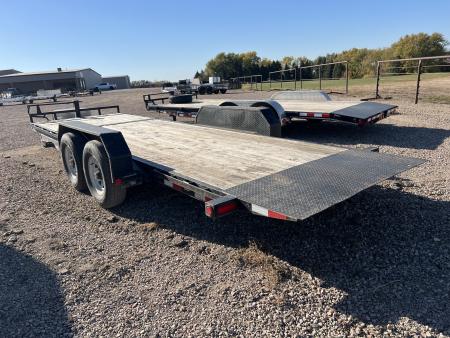 Used 2019 PJ Trailers 22' T6 Tiltbed Equipment Tilt Trailer