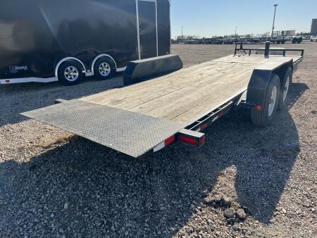 Used 2019 PJ Trailers 22' T6 Tiltbed Equipment Tilt Trailer