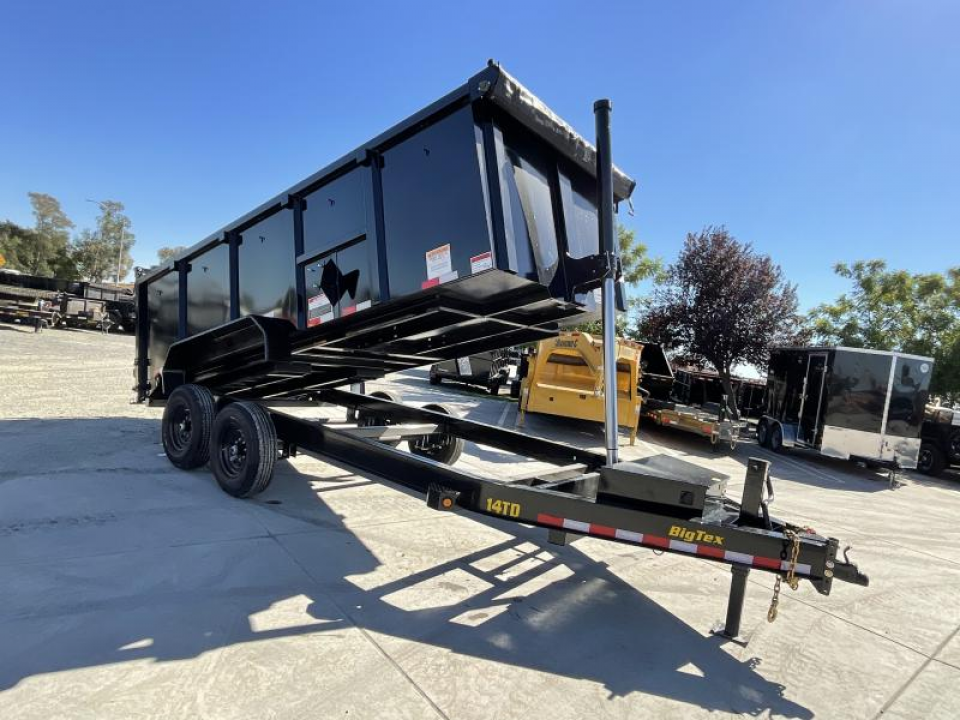 New 2027 Big Tex Trailers 14TD-16C4A 7FT X 16FT 15.4K GVW Dump Trailer