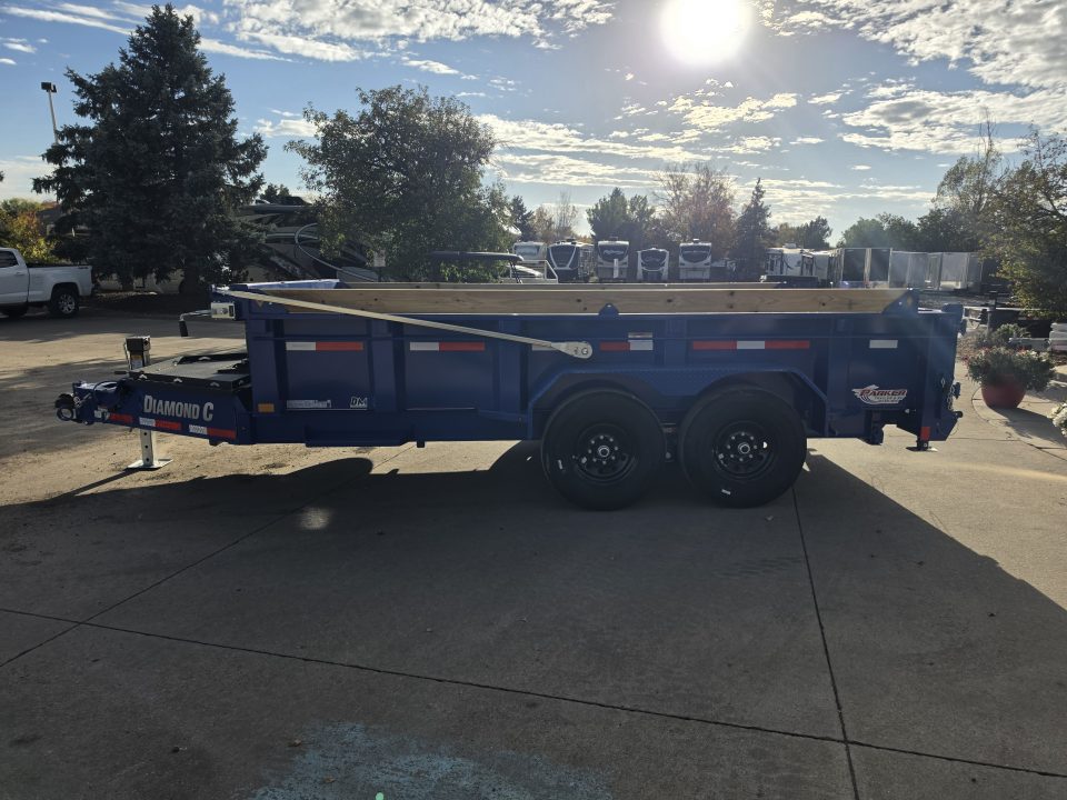 New 2027 Diamond C Trailers LPT207 14X82 Dump Trailer