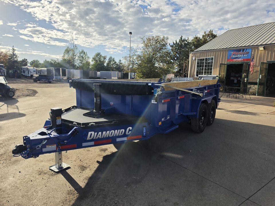 New 2027 Diamond C Trailers LPT207 14X82 Dump Trailer