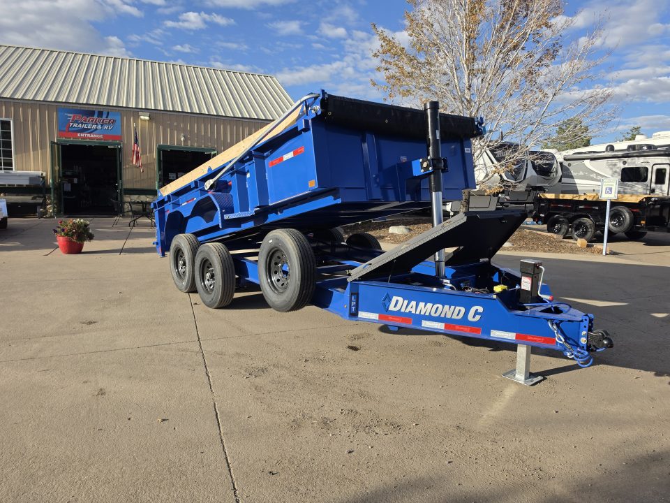 New 2027 Diamond C Trailers LPT207 14X82 Dump Trailer