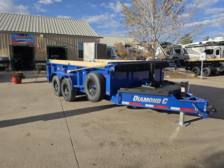 New 2027 Diamond C Trailers LPT207 14X82 Dump Trailer