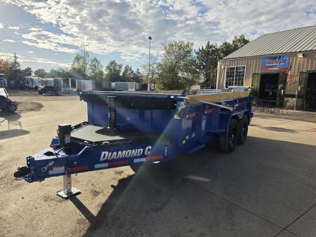 New 2027 Diamond C Trailers LPT207 14X82 Dump Trailer