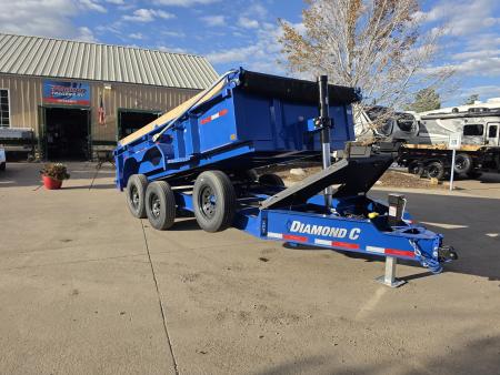 New 2027 Diamond C Trailers LPT207 14X82 Dump Trailer