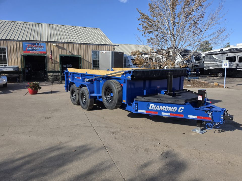 New 2027 Diamond C Trailers LPT207 14X82 Dump Trailer