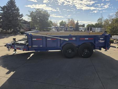 New 2027 Diamond C Trailers LPT207 14X82 Dump Trailer