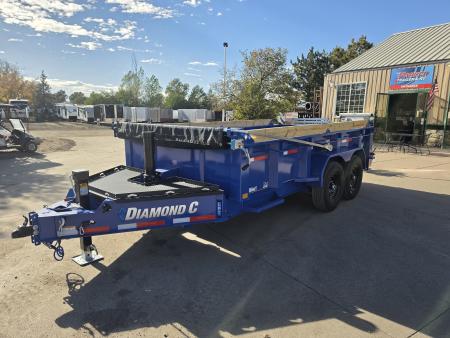 New 2027 Diamond C Trailers LPT207 14X82 Dump Trailer