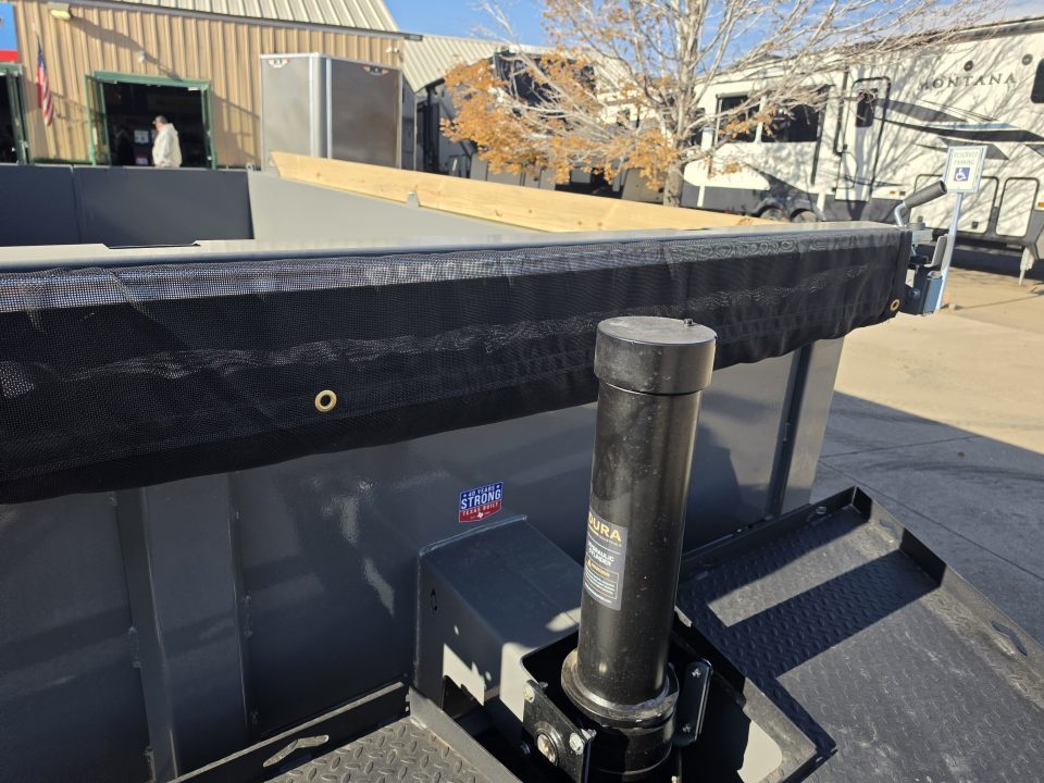 New 2027 DCRC LPT207 14X82 Dump Trailer (Hydraulic Jack, Solar)