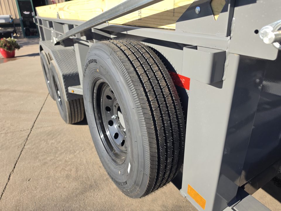 New 2027 DCRC LPT207 14X82 Dump Trailer (Hydraulic Jack, Solar)