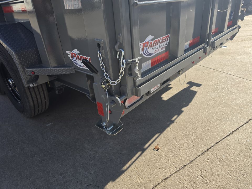 New 2027 DCRC LPT207 14X82 Dump Trailer (Hydraulic Jack, Solar)
