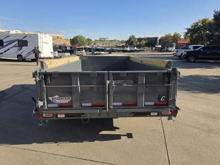 New 2027 DCRC LPT207 14X82 Dump Trailer (Hydraulic Jack, Solar)