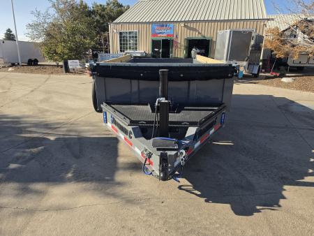 New 2027 DCRC LPT207 14X82 Dump Trailer (Hydraulic Jack, Solar)