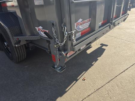New 2027 DCRC LPT207 14X82 Dump Trailer (Hydraulic Jack, Solar)