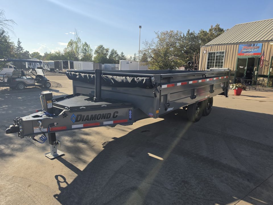 New 2027 Diamond C Trailers DOD207 16X96 Dump Trailer