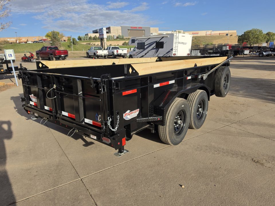 New 2027 Diamond C Trailers LPT207 14X82 Dump Trailer (Hydraulic Jack, Solar)