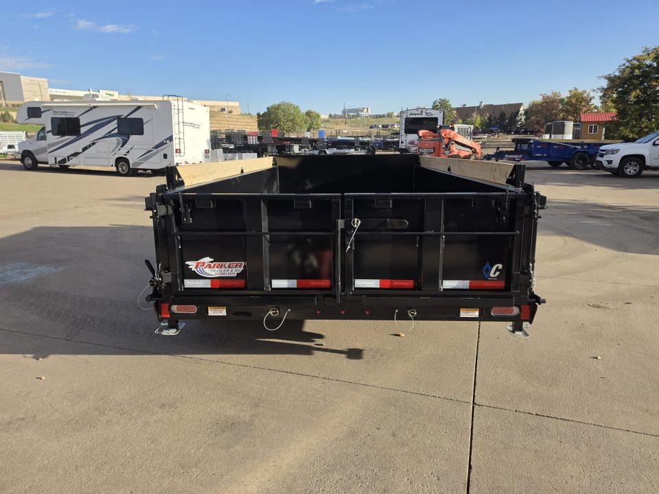 New 2027 Diamond C Trailers LPT207 14X82 Dump Trailer (Hydraulic Jack, Solar)