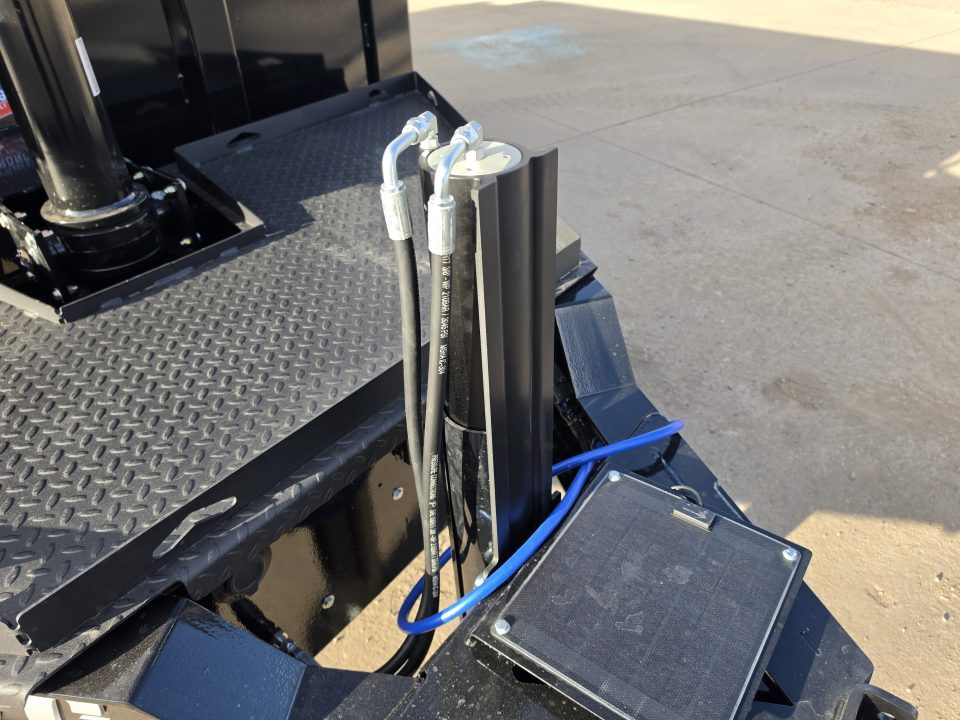 New 2027 Diamond C Trailers LPT207 14X82 Dump Trailer (Hydraulic Jack, Solar)
