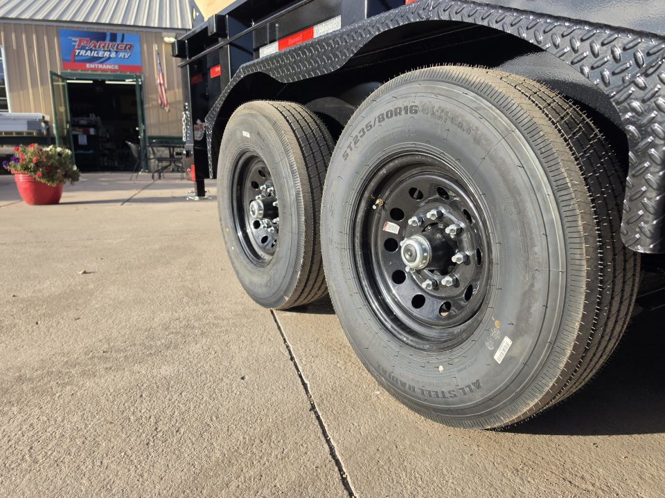 New 2027 Diamond C Trailers LPT207 14X82 Dump Trailer (Hydraulic Jack, Solar)