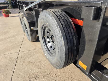 New 2027 Diamond C Trailers LPT207 14X82 Dump Trailer (Hydraulic Jack, Solar)