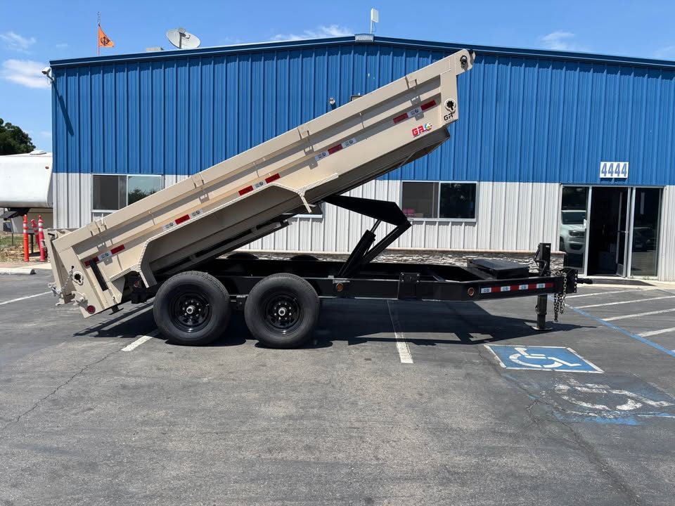 New 2026 GR HD Dump Trailer 7'x14'x2'