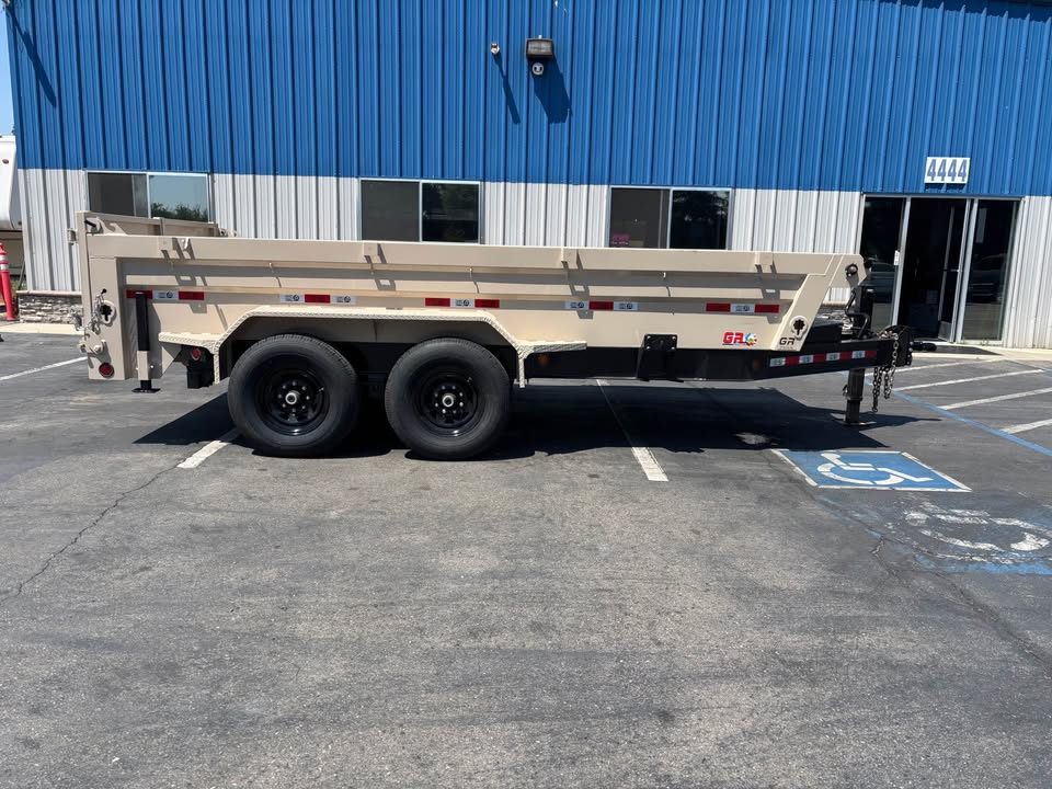 New 2026 GR HD Dump Trailer 7'x14'x2'