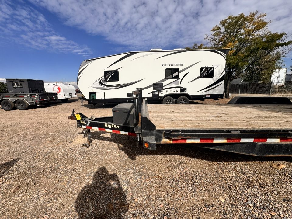 Used 2017 Big Tex Trailers 7-HD20 Equipment Hauler W/Maxx Ramps Other