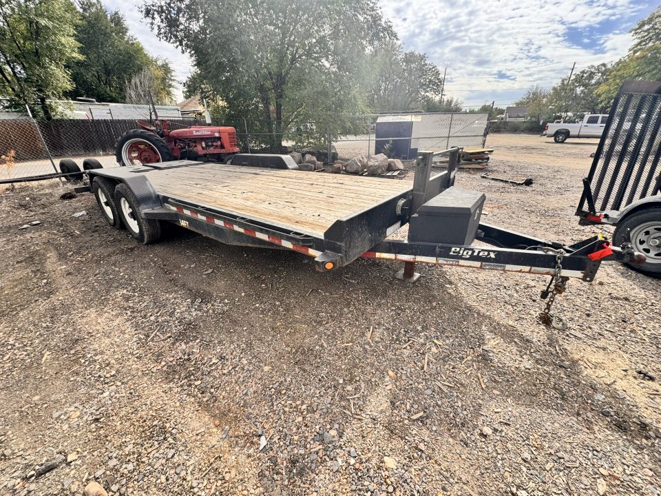 Used 2017 Big Tex Trailers 7-HD20 Equipment Hauler W/Maxx Ramps Other